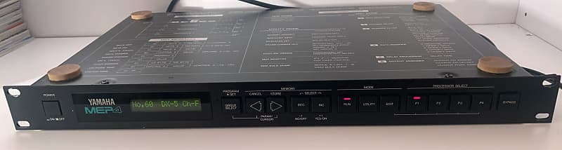 Vintage MIDI Event Processor Yamaha MEP-4 late 80s - schwarz image 1