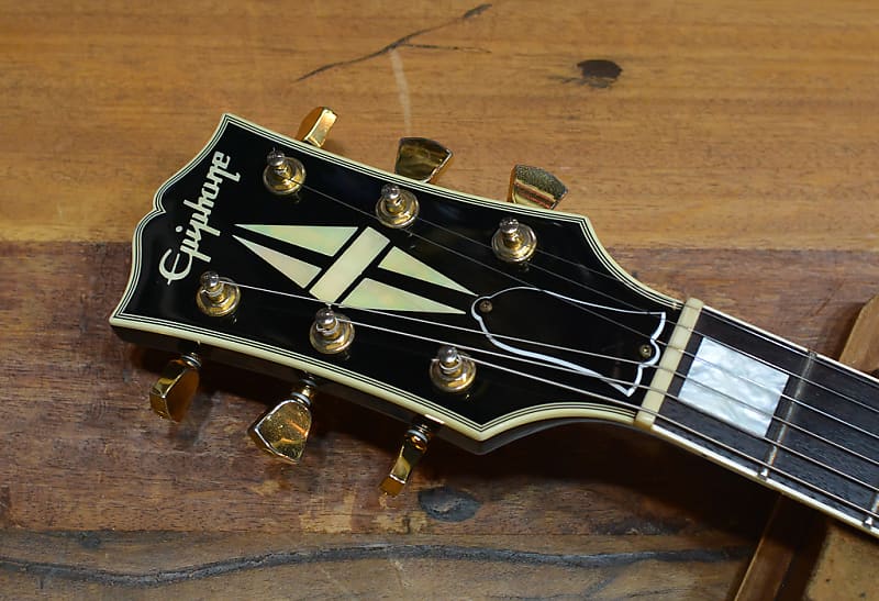 Epiphone Japan Lea Paul Custom Ebony 1991'