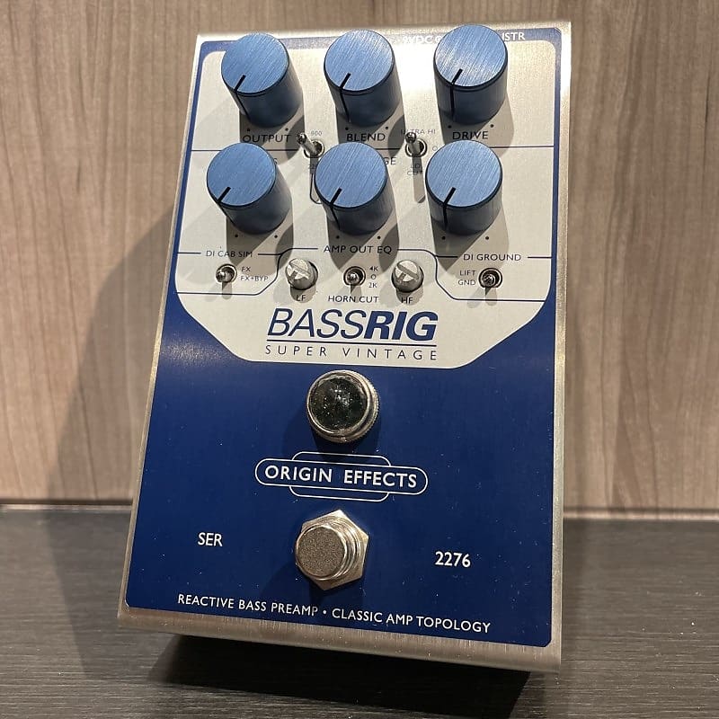 ORIGIN EFFECTS [USED] BassRIG Super Vintage