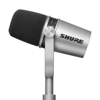 Shure MV7 USB Podcast Microphone - Silver image 10
