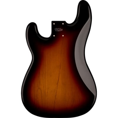 Genuine Fender Standard Series Precision Bass Alder Body, Brown Sunburst image 3