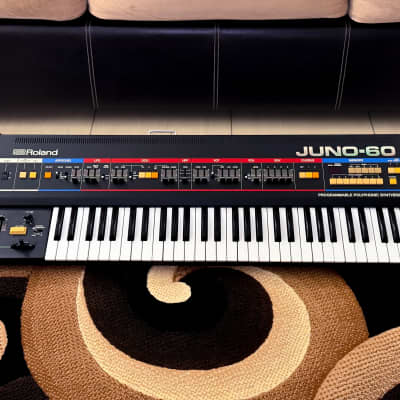 🔥Roland Juno-60 Vintage Analog Synthesizer (✅ Just Serviced!)