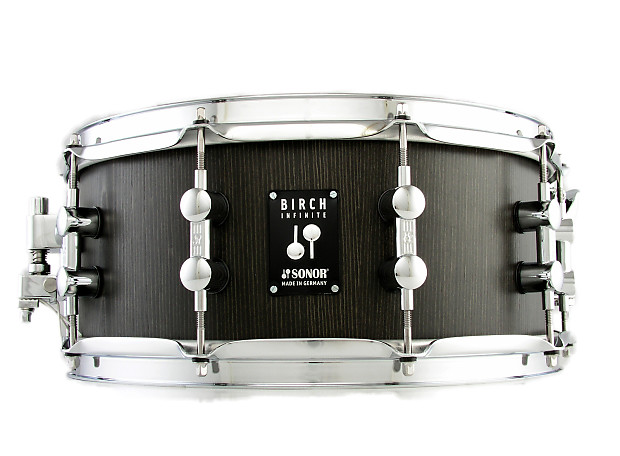 Sonor 6x14 Infinite Birch Snare Drum- Vintage Onyx