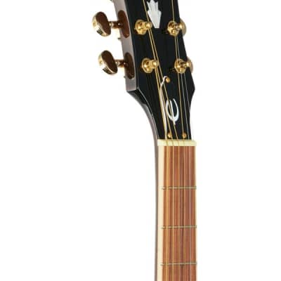 Epiphone PR5E Cutaway Acoustic Electric Guitar image 4