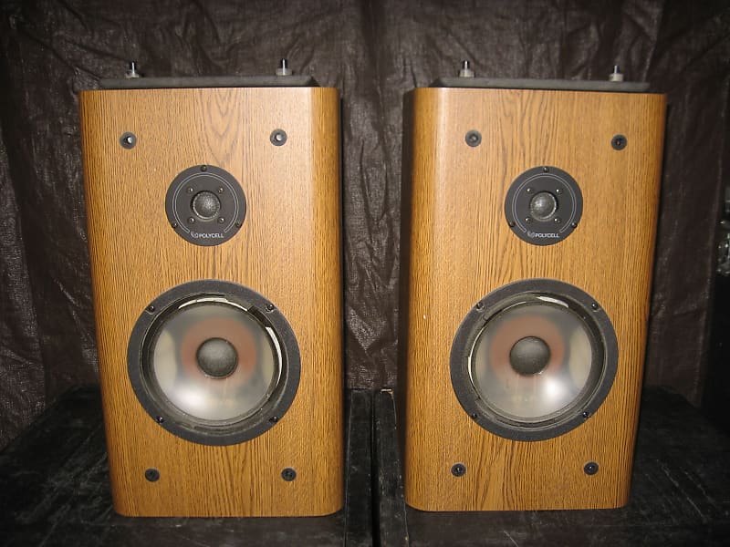 Infinity RS 3000 VINTAGE HIGH FIDELITY SPEAKERS WITH POLYCELL. Tan. image 1