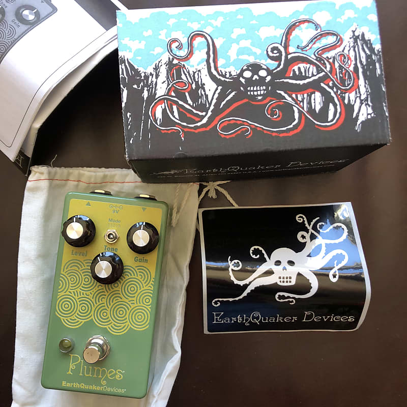 EarthQuaker Devices Plumes Small Signal Shredder Overdrive 2019