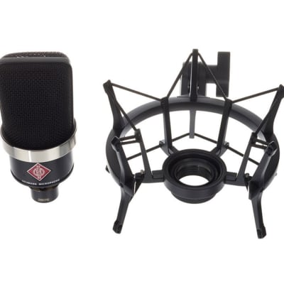 Neumann TLM102 Studio Set (Black) Condenser Microphone with EA4 Shockmount image 4