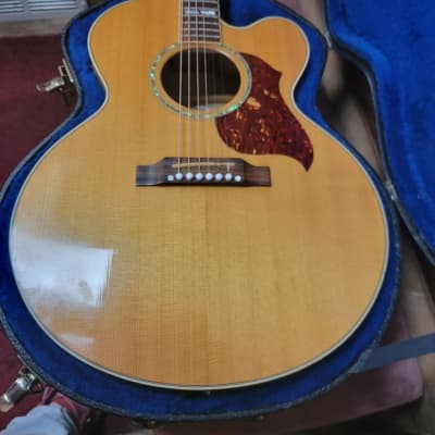 2010 Gibson J-185EC Jumbo Acoustic/Electric (Pre-Owned) - Antique Natural w/ Hard Case image 19