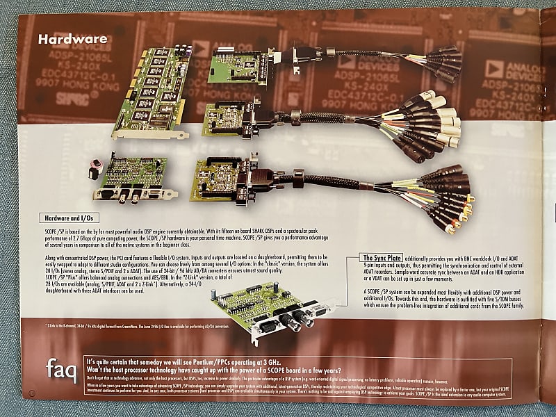 Creamware Pulsar ( Sonic Core ) DSP pci card | Reverb