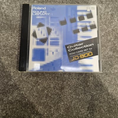 Roland Guitar collection ROM card SL-JD80-07 - Enhances Sound Quality, Easy to Install - Excellent w/ Original case