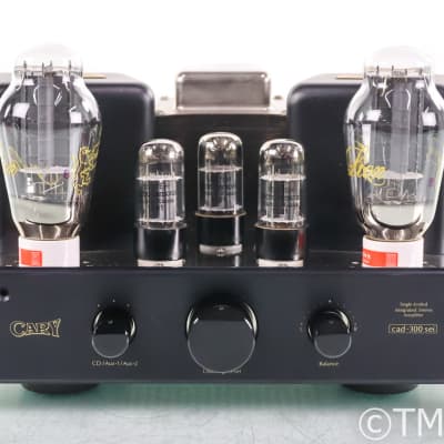 Cary Audio CAD-300SEI Stereo Tube Integrated Amplifier; Black image 1