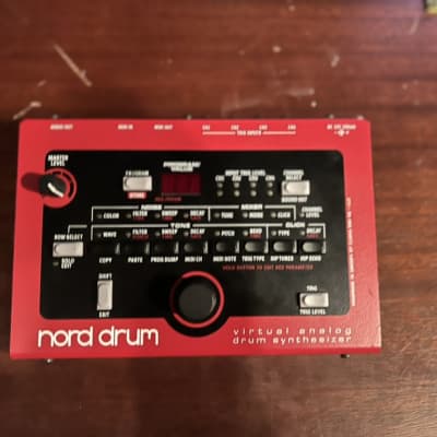 Nord Drum 4-Channel Virtual Analog Drum Synthesizer 2012 - 2013 - Red image 2