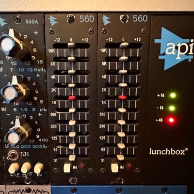 API 560 - 10 Band Graphic EQ - 500-Series Module - B-Stock | Reverb