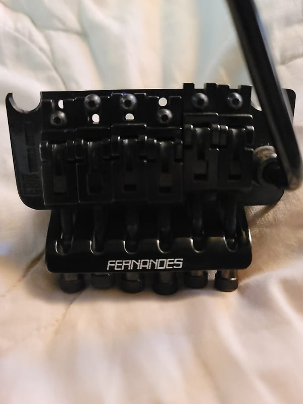 Black 1985/1986 Fernandes FRT-5 Floyd Rose Brad Gillis | Reverb