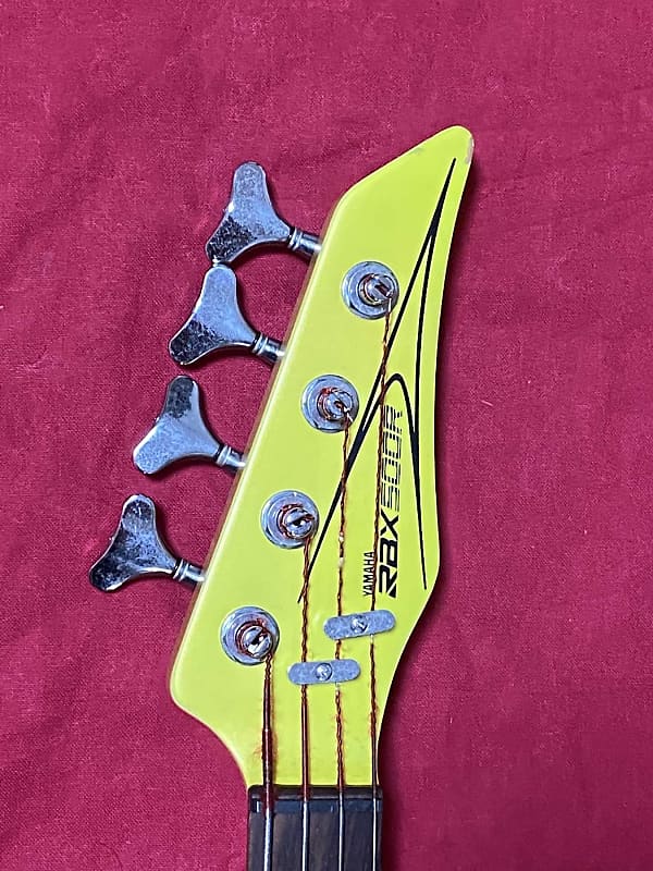 Yamaha RBX-500R 1980's MIJ Metallic Yellow Electric Bass