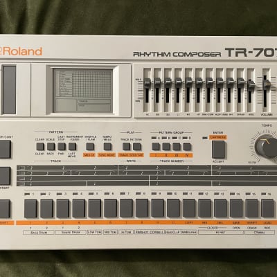 Roland TR-707 Rhythm Composer 1985 - White