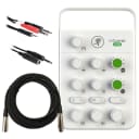 Mackie M-Caster Live Portable Live Streaming Mixer - White CABLE KIT