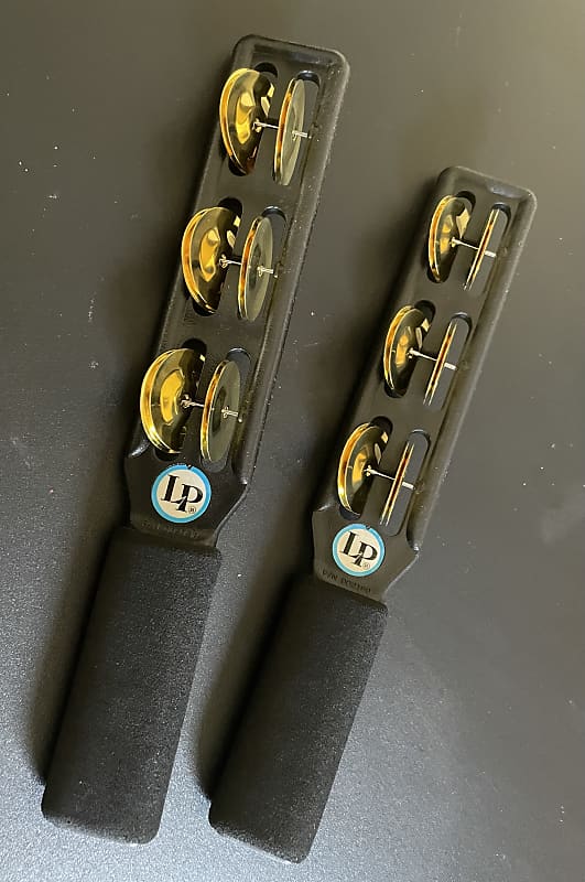 LP Jingle Sticks LP187 200? Gold/Black Reverb