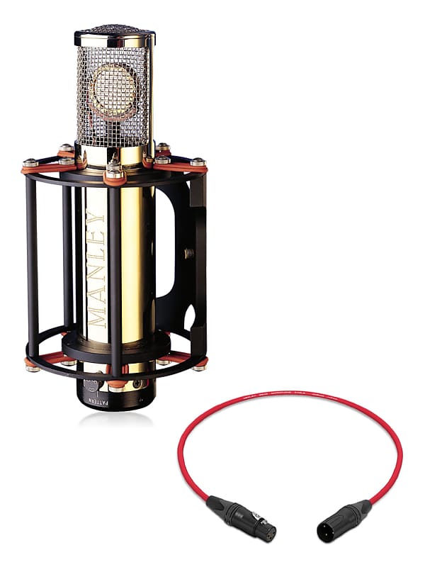 Manley Labs Gold Reference Microphone Mic | Pro Audio LA image 1