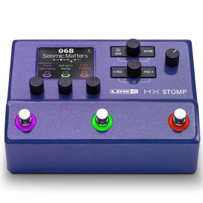 Line 6 HX Stomp Purple - Limited Edition incl. 1x Cordial CCFI 3