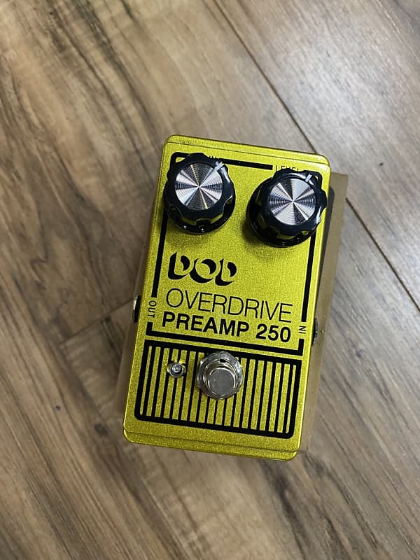 DOD Overdrive Preamp 250 Pedal Reverb