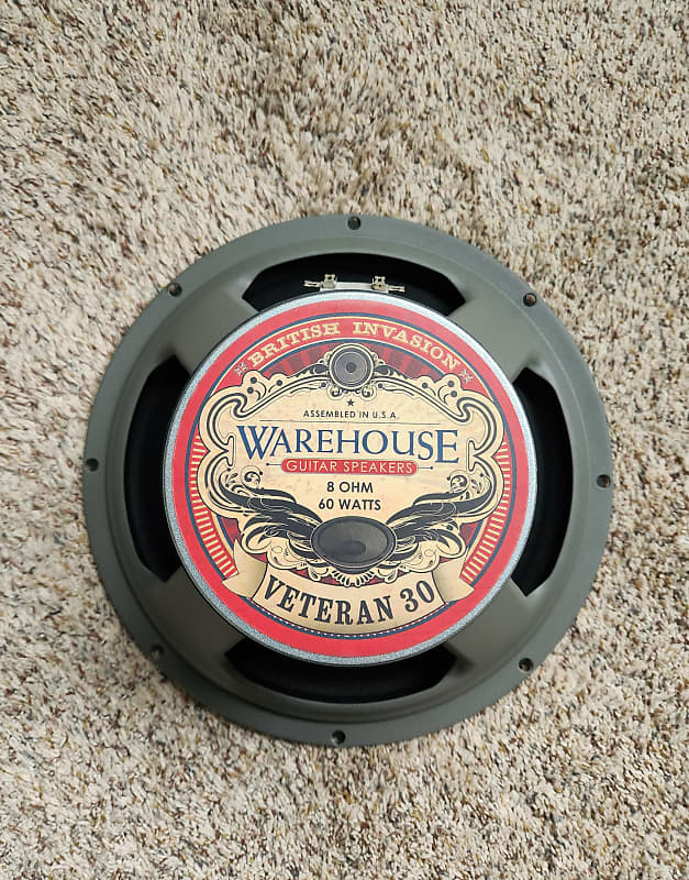 Warehouse Guitar Speakers Wgs Veteran 30 12 Speaker 8 Reverb