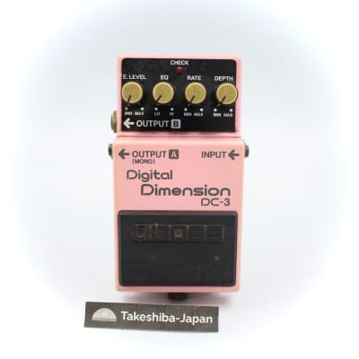 Digital Dimension DC-3 コンパクトエフェクター　boss BOSS DC-3 Digital Dimension Chorus Effect Pedal Vintage Used