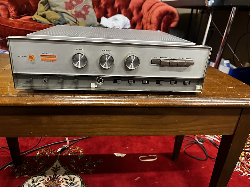 Harman Kardon A1000T Stereo Solid State Integrated Amplifier 1960s  			