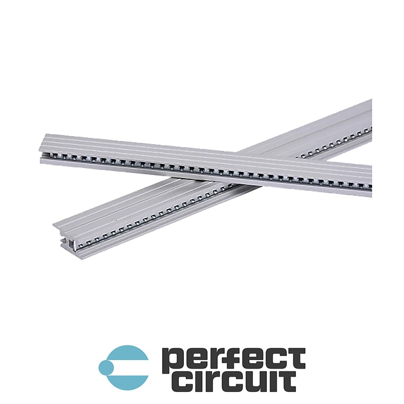 Tiptop Audio ZRails Pair (SILVER) 40HP Reverb