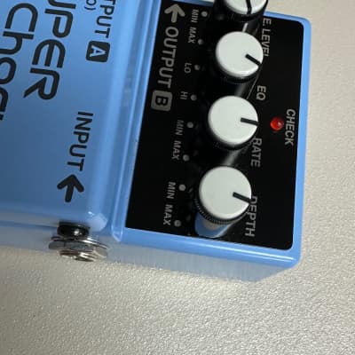 Boss CH-1 Super Chorus (Dark Gray Label) - Blue image 4