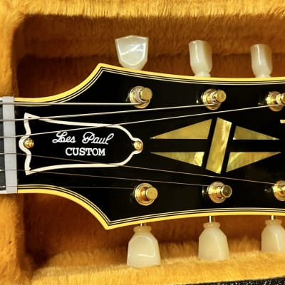 Gibson Custom Shop 1957 Les Paul Custom Reissue VOS Ebony New Unplayed Auth Dlr 8lb 14oz #092 image 17