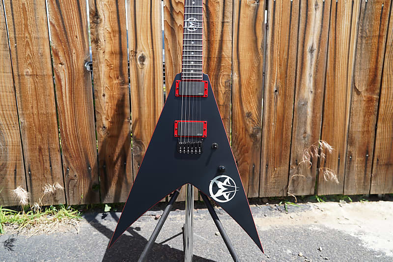 Dean PROTOTYPE Vengeance Greg Tribbett - Black Satin NAMM | Reverb