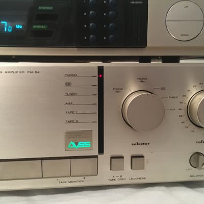 Marantz Marantz PM 54 Amplifier And Stereo Synthesized Tuner St440 Bundle 1985-1995 image 3