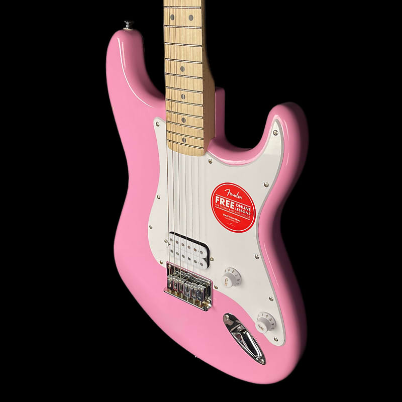 Squier Sonic Stratocaster HT H Electric Guitar - Flash Pink – Alto Music