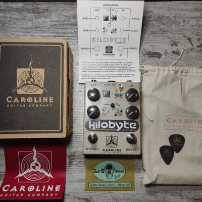 Reverb.com listing, price, conditions, and images for caroline-guitar-company-kilobyte-lo-fi-delay-pedal