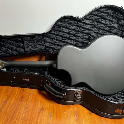 Enya Carbon Fiber Acoustic Electric Guitar X4 Pro 41' with Hard Case image 20