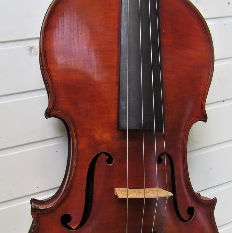 Old 4/4 size Karl Herrmann violin, Erlbach 1952 image 1