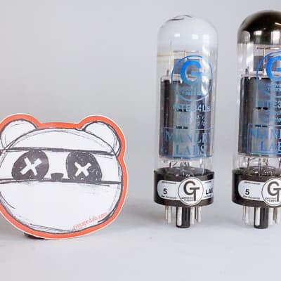 Groove Tube GT-6L6-SQ-M- Matched Power Tubes