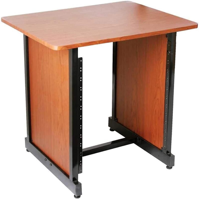On-Stage WS7500 Series Workstation Rack Cabinet, Rosewood image 1