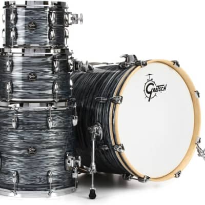Gretsch Drums Renown RN2-E604 4-piece Shell Pack - Silver Oyster Pearl image 1