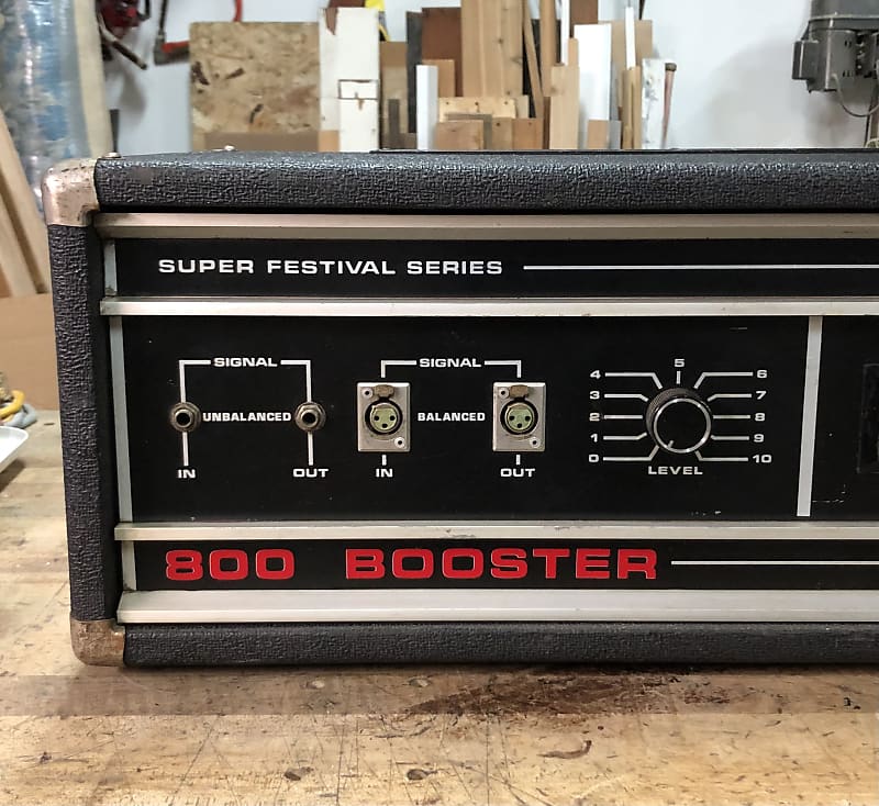 Peavey Super Festival Series - 800 Booster Power Amp | Reverb