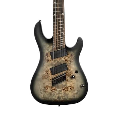 Cort KX507MS - Guitare électrique 7 cordes fanned frets - Star Dust Black for sale