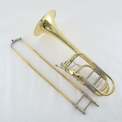 Jupiter XO Model 1240L-T Professional Dual Thayer Bass Trombone SN WB05211 NICE image 2