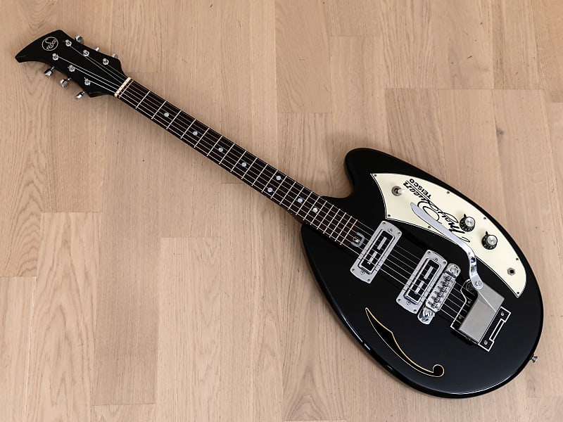 ギター Teisco Mayqueen 1999 1999 Teisco May Queen Vintage Reissue Semi-Hollowbody Guitar