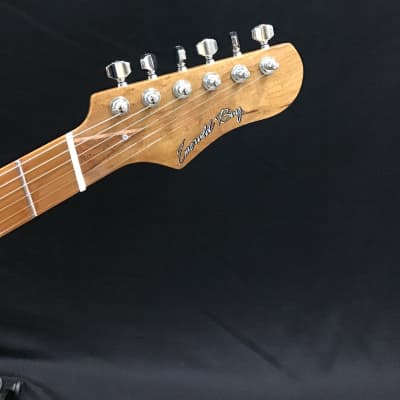 Emerald Bay  Custom shop fan fret (multi-scale) roasted maple electric guitar image 5