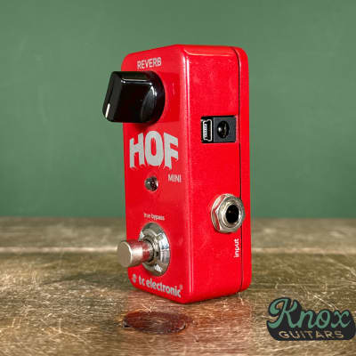 ギター tc electronic HOF mini REVERB TC Electronic Hall of Fame 2 Mini Reverb Effects Pedal