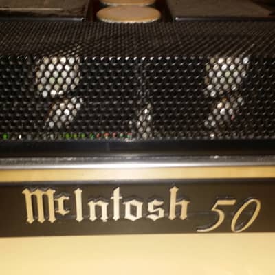 McIntosh MC50 50-Watt Mono Solid State Power Amplifier | Reverb