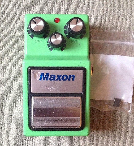 Maxon OD-9 Overdrive Tube Screamer w/ 808 Mods | Reverb