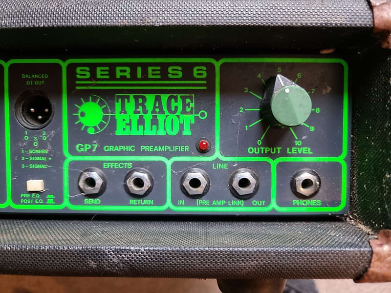 ジャンク TRACE ELLIOT GP7 SERIES 6 プリアンプ - メルカリ