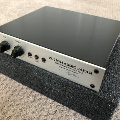 Custom Audio Japan(CAJ) Effects Loop Interface ver. 1 Designed by Robert C.  Bradshaw | Reverb